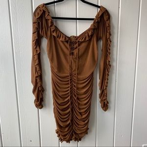 Women’s Mesh Dress Off The Shoulder